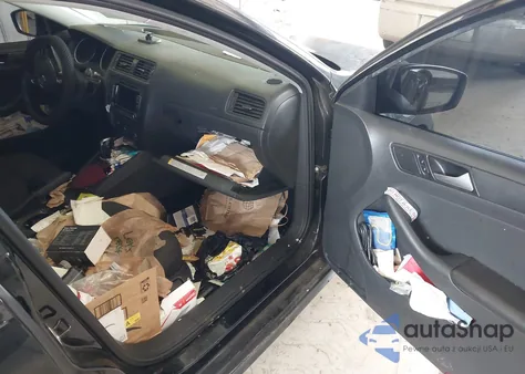 2015 Volkswagen Jetta 2.0L S из США, поврежденный, VIN 3VW2K7AJ9FM353312